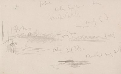 The Channel Sketchbook by Joseph Mallord William Turner
